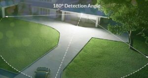 motion sensor light image parking